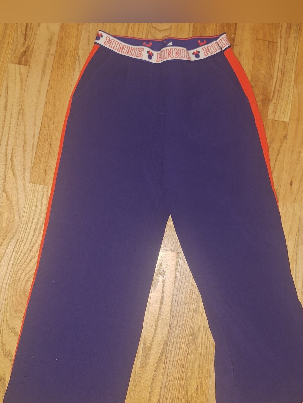 Disney Macy's Women's Minnie Mouse Majorette Marching‎ Marine Pants Navy Blue 10